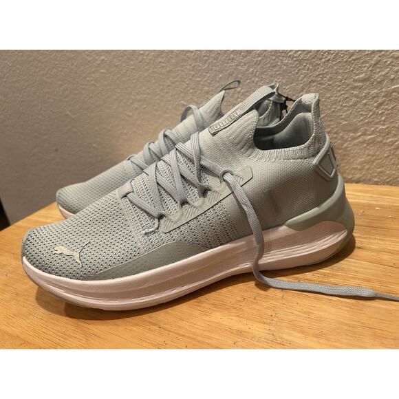 Puma Softride Symmetry Fuzion Wns Light Blue Women Running Shoes Size 9 - Picture 1 of 6